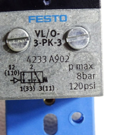 Festo 4233 Pneumatikventil VL/O-3-PK-3 - Maranos.de