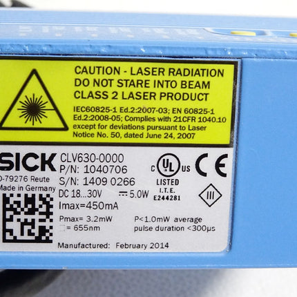 Sick 1040706 CLV630-0000 Stationäre Barcode-Scanner - Maranos.de