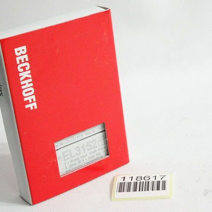 Beckhoff EL3152 0000 analoge Eingangsklemme / Neu OVP