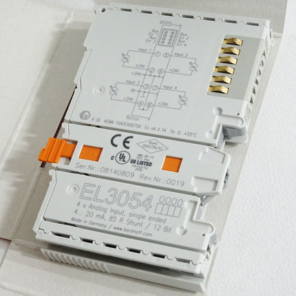 Beckhoff EL3054 0000 analoge Eingangsklemme / Neu OVP