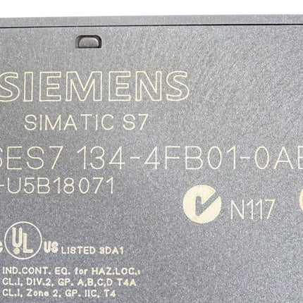 Siemens Elektronikmodul für ET200S 6ES7134-4FB01-0AB0 6ES7 134-4FB01-0AB0
