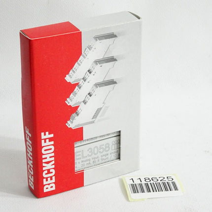 Beckhoff EL3058 0000 analoge Eingangsklemme / Neu OVP