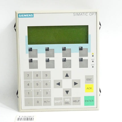 Siemens Panel OP7-DP 6AV3607-1JC20-0AX1 6AV3 607-1JC20-0AX1 - Maranos.de
