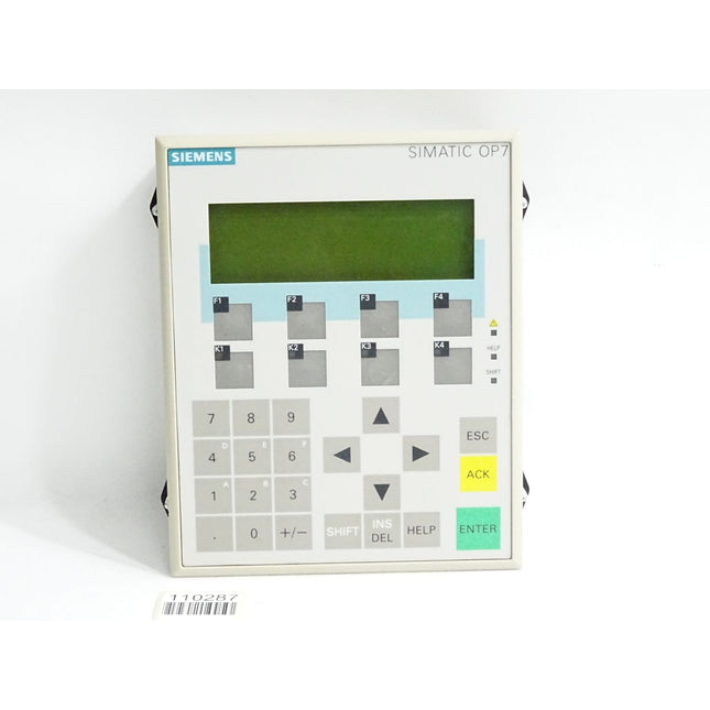 Siemens Panel OP7-DP 6AV3607-1JC20-0AX1 6AV3 607-1JC20-0AX1 - Maranos.de