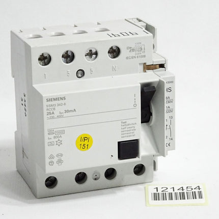 Siemens FI-Schutzschalter 5SM3342-6 RCCB 25A