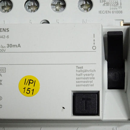 Siemens FI-Schutzschalter 5SM3342-6 RCCB 25A