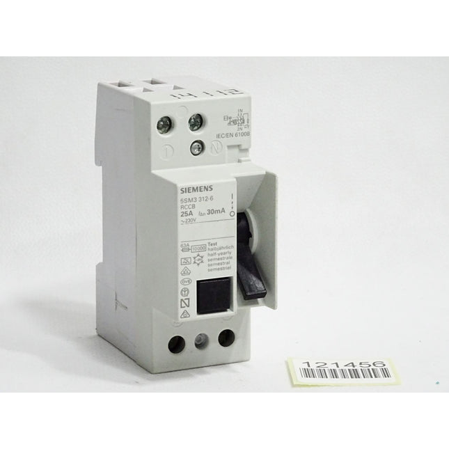Siemens FI-Schutzschalter 5SM3312-6 RCCB 25A