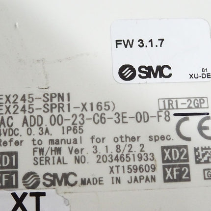 SMC EX245-SPN1 EX245-SPR1-X165 Feldbusmodul - Maranos.de