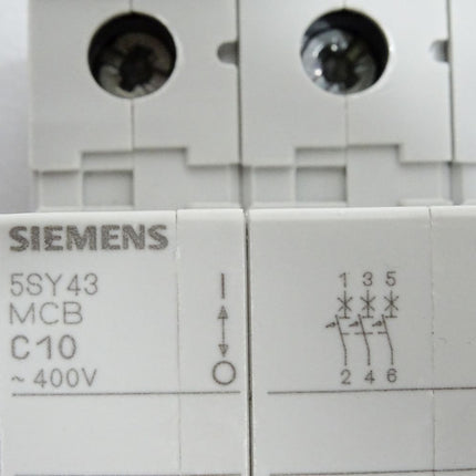 Siemens Leitungsschutzschalter 5SY43 MCB C10 5SY4310-7