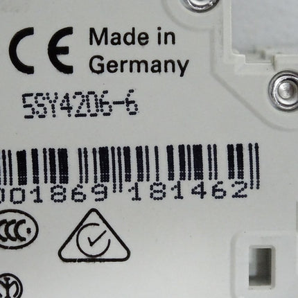 Siemens Leitungsschutzschalter 5SY42 MCB B6 5SY4206-6