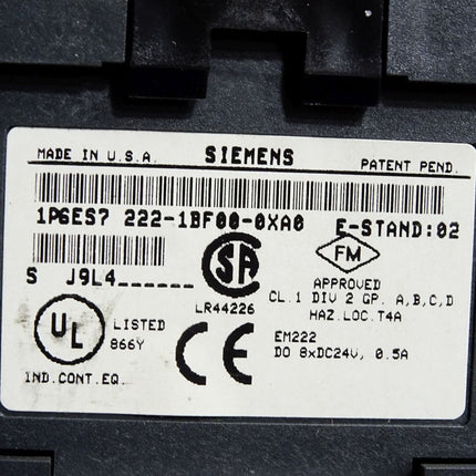 Siemens S7-200 EM222 6ES7222-1BF00-0XA0 6ES7 222-1BF00-0XA0 - Maranos.de
