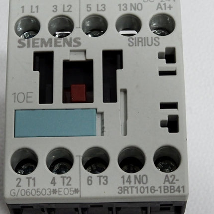 Siemens Sirius Leistungsschütz 3RT1016-1BB41