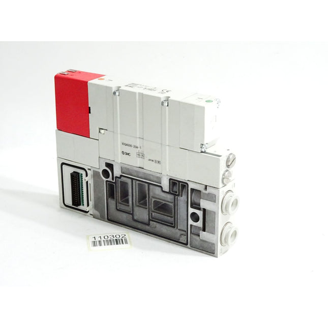 SMC VQC4201R-5-X17 Magnetventil + Drosselventil VVQ4000-20A-1 / Neuwertig - Maranos.de