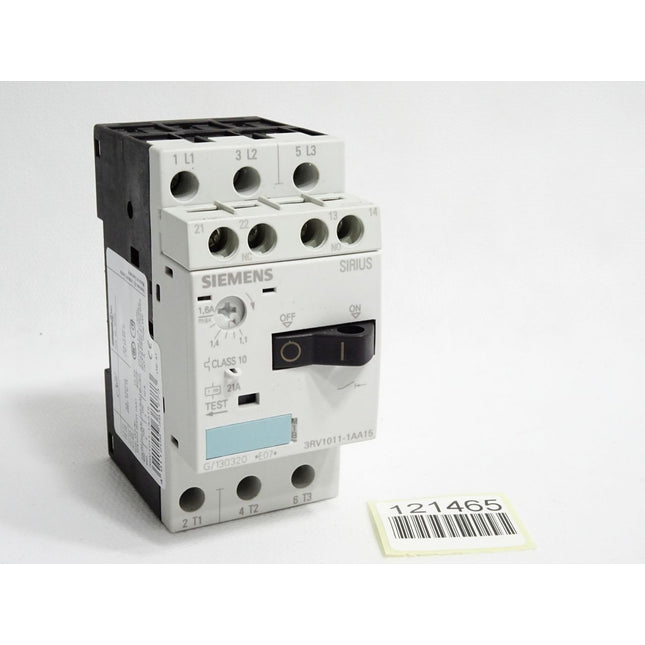 Siemens Leistungsschalter 3RV1011-1AA15