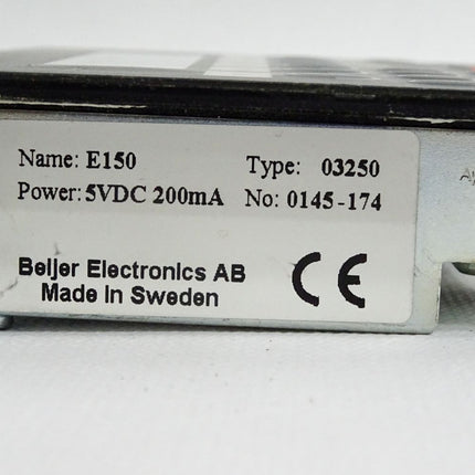 Beijer Electronics Mitsubishi E150 03250 Bediengerät Panel