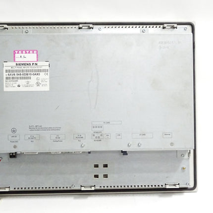 Siemens Multi Panel MP370 6AV6545-0DB10-0AX0 6AV6 545-0DB10-0AX0 Erneuert - Maranos.de
