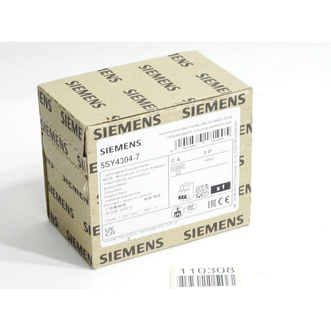 Siemens Leitungsschutzschalter 5SY4304-7 / Neu OVP - Maranos.de