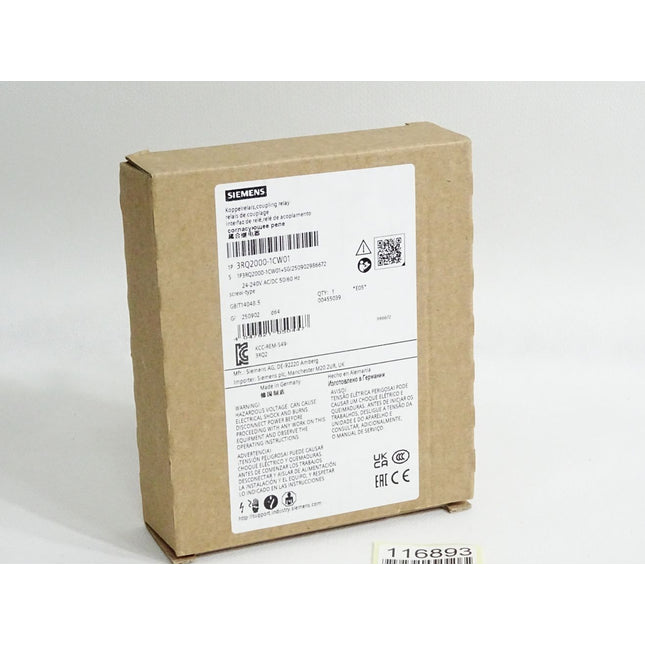 Siemens Koppelrelais 3RQ2000-1CW01 / Neu OVP