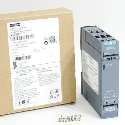 Siemens Koppelrelais 3RQ2000-1CW01 / Neu OVP