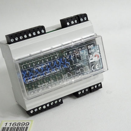 UNITRO Störmeldesysteme SVE-S16 230/230VAC 100025 Grundmodul / Neuwertig