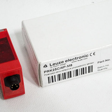 Leuze electronic Reflex-Lichtschranke PRK 25C/4P-M8 50134281 / Neu OVP - Maranos.de