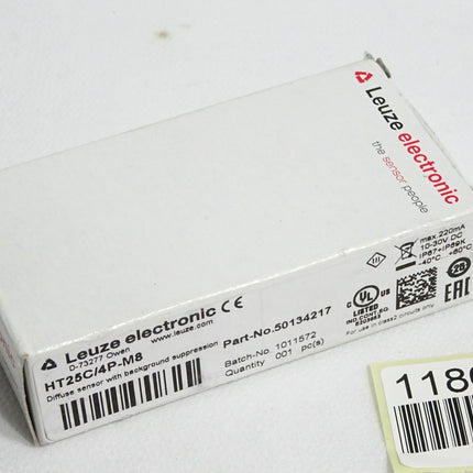 Leuze electronic Reflex-Lichtschranke HT25C/4P-M8 50134217 / Neu OVP - Maranos.de