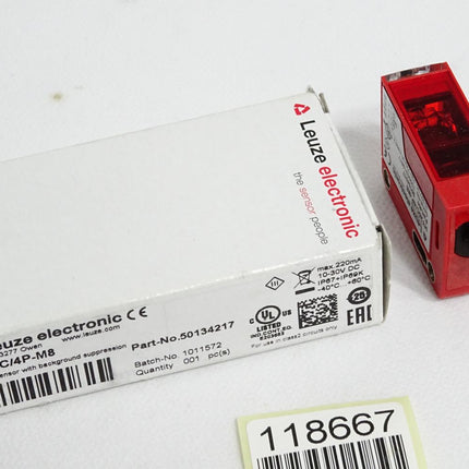 Leuze electronic Reflex-Lichtschranke HT25C/4P-M8 50134217 / Neu OVP - Maranos.de