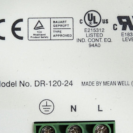 Mean Well Hutschienen-Netzteil DR-120-24 RS 282-502