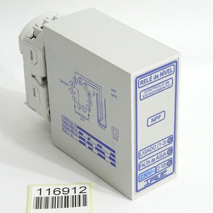 Relé de NIVEL Controlo de Esvaziamento NPF mit Sockel ZM11 / Neuwertig