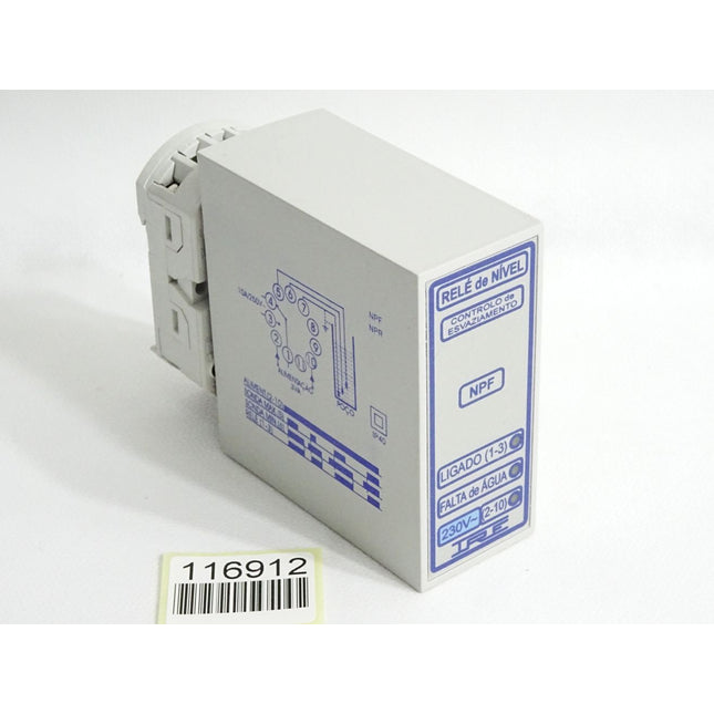 Relé de NIVEL Controlo de Esvaziamento NPF mit Sockel ZM11 / Neuwertig