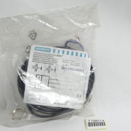 Siemens Induktiver Näherungsschalter BERO 3RG4023-0AG01 / Neu OVP - Maranos.de