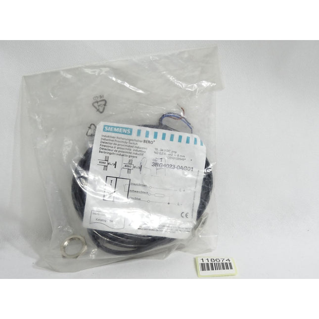 Siemens Induktiver Näherungsschalter BERO 3RG4023-0AG01 / Neu OVP - Maranos.de