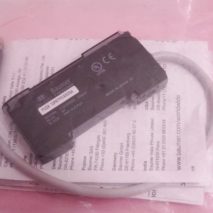 Baumer Electric Lichtleitergerät FVDK 10P67Y0/KS35A / Neu OVP