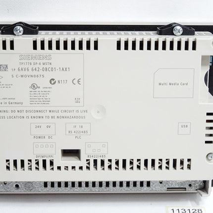 Siemens Touchpanel TP177B DP-6 6AV6642-0BC01-1AX1 6AV6 642-0BC01-1AX1 - Maranos.de