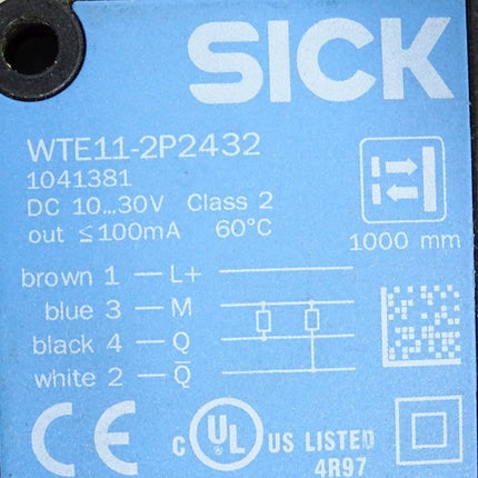 Sick Reflexions-Lichttaster 1041381 WTE11-2P2432 - Maranos.de