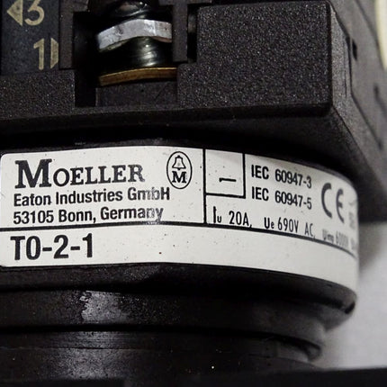 Moeller Hauptschalter T0-2-1