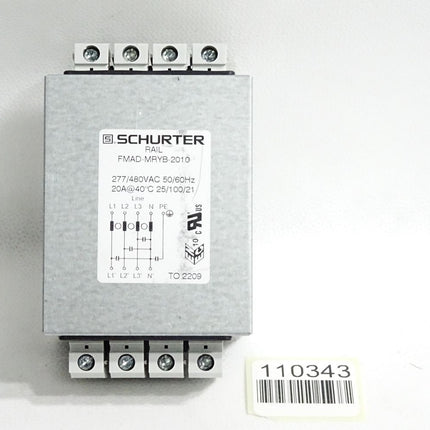 Schurter Rail FMAD-MRYB-2010 Spannungsversorgungsleitungsfilter - Maranos.de