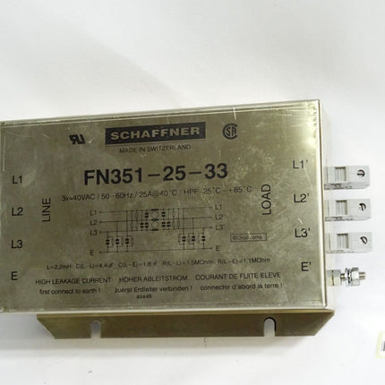 Schaffner Filter FN351-25-33 - Maranos.de