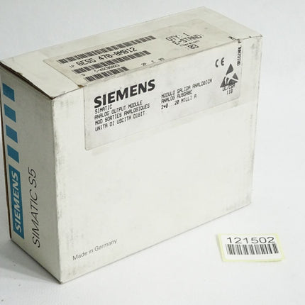 Siemens Analog Output 6ES5470-8MB12 6ES5 470-8MB12 / Neu OVP versiegelt