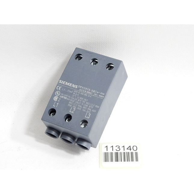 Siemens 3RV2915-5B 3-Phasen-Einspeiseklemme - Maranos.de