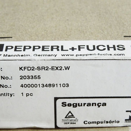 Pepperl+Fuchs 203355 KFD2-SR2-Ex2.W Schaltverstärker / Neu OVP