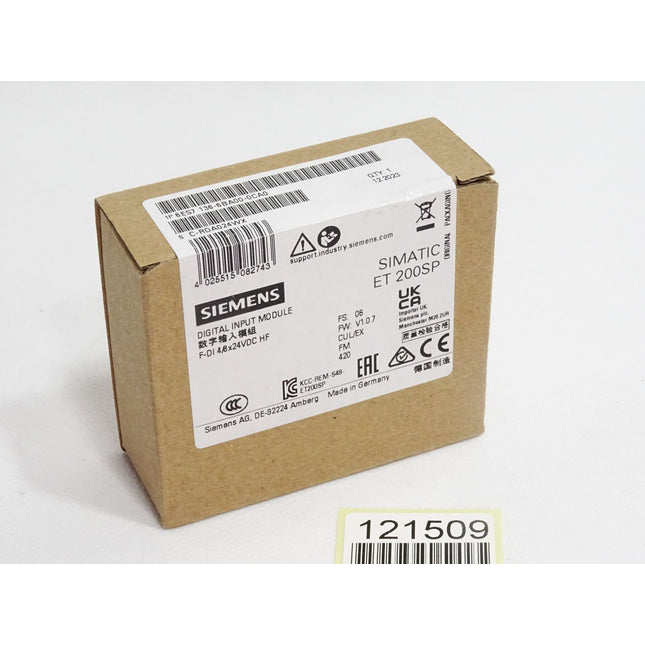 Siemens ET200SP F-DI 6ES7136-6BA00-0CA0 6ES7 136-6BA00-0CA0 / Neu OVP versiegelt