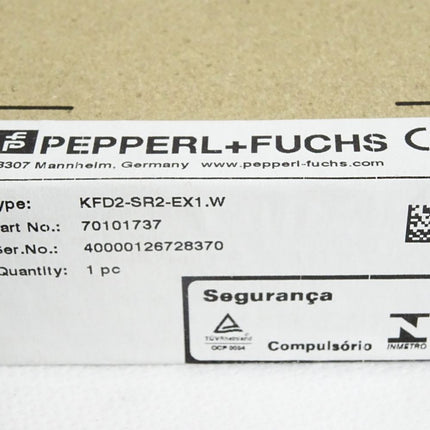 Pepperl+Fuchs 70101737 KFD2-SR2-Ex1.W Schaltverstärker / Neu OVP versiegelt