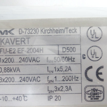 AMK AMKAVERT FU-E2 EF-2004H / Neu - Maranos.de