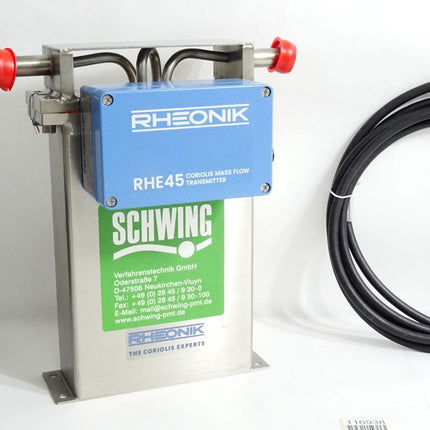 Rheonik Coriolis Transmitter RHE45 E45-C1D1-DOS1 + RHM08SNT M08LN1P1SF0M1S1J5
