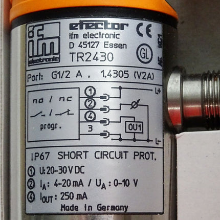 Ifm electronic Auswerteelektronik mit Display TR2430 / Neu OVP