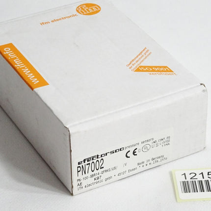 Ifm electronic Drucksensor mit Display PN7002 / Neu OVP