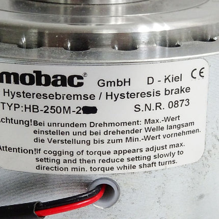 Mobac Hysteresebremse HB-250M - Maranos.de