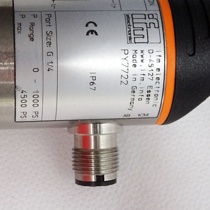 Ifm electronic flow Sensor PY7722 / Neu OVP