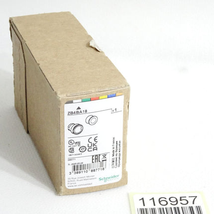 Schneider Electric ZB4BA18 Leuchtdrucktaster weiß / Neu OVP